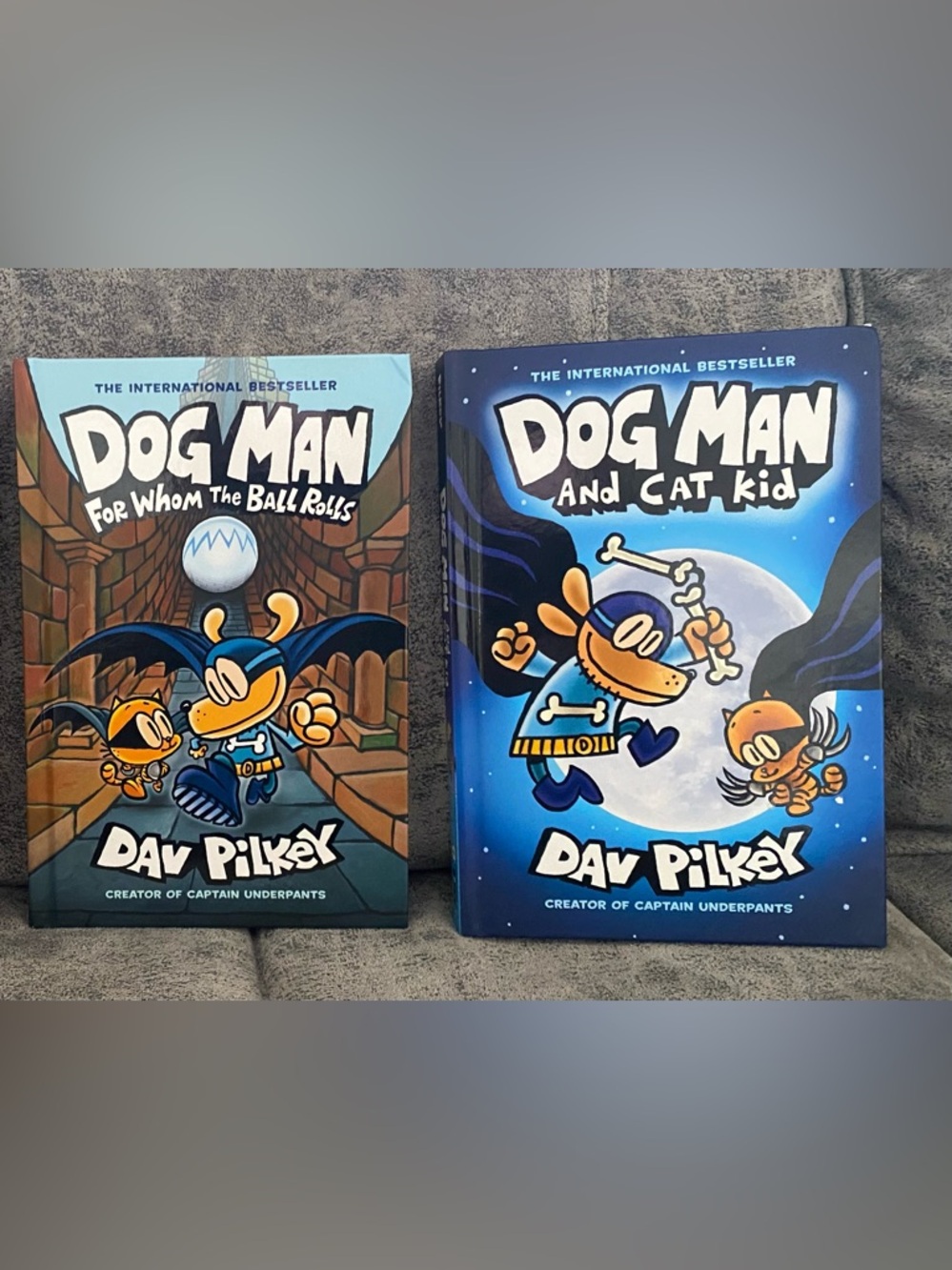 Dogman Hardcover Books, Set of 2